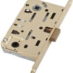 Защелка врезная AGB (АГБ)WC B06102.50.23 (=B04102) техническая упаковка пл. MEDIANA POLARIS - Матвый латунь