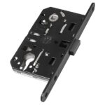 Корпус врезного замка AGB (АГБ) магнитный под цилиндр MEDIANA POLARIS B06103.50.93 - Черный
