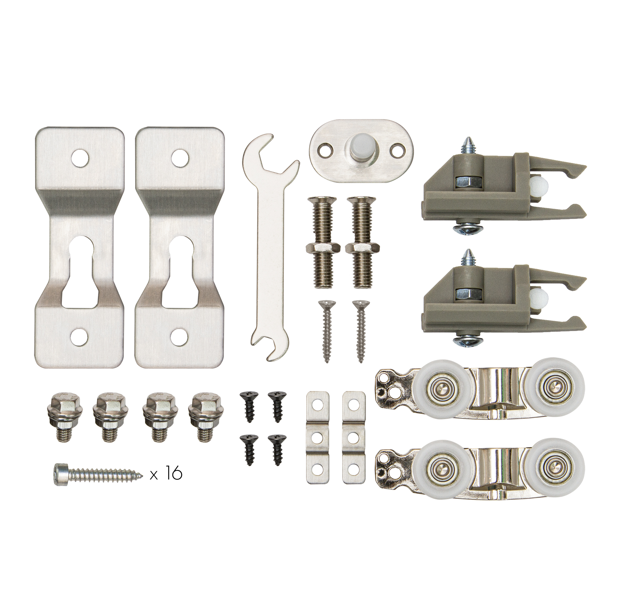 Комплект Armadillo (Армадилло) для раздвижных профильных дверей SLD.Comfort-PRO.SET1.PROF rollers/80