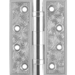 Петля Armadillo ( Армадилло) универсальная Castillo CL 500-A4 102x76x3,5 SILVER-925 - Серебро 925