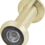 Глазок Armadillo ( Армадилло) дверной оптика стекло DV-PRO 3/100-60/BR/HD (DVG3/HD) SG - Матовое золото