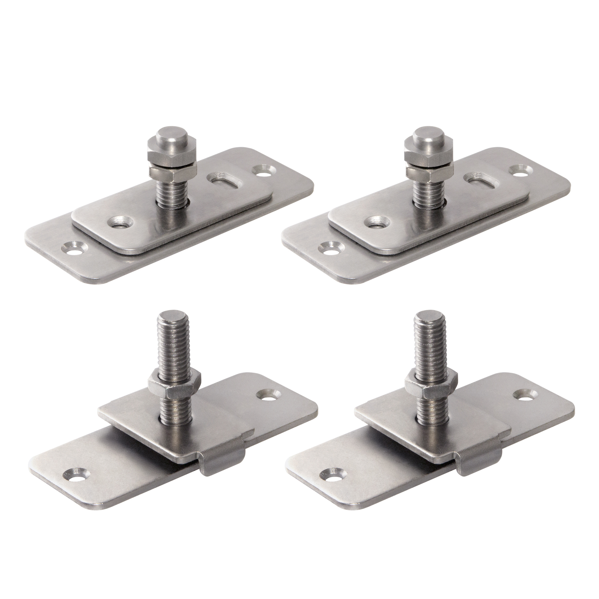 Комплект Armadillo (Армадилло) монтажных пластин SLD.Comfort-PRO.PROF/telescope.static door plates